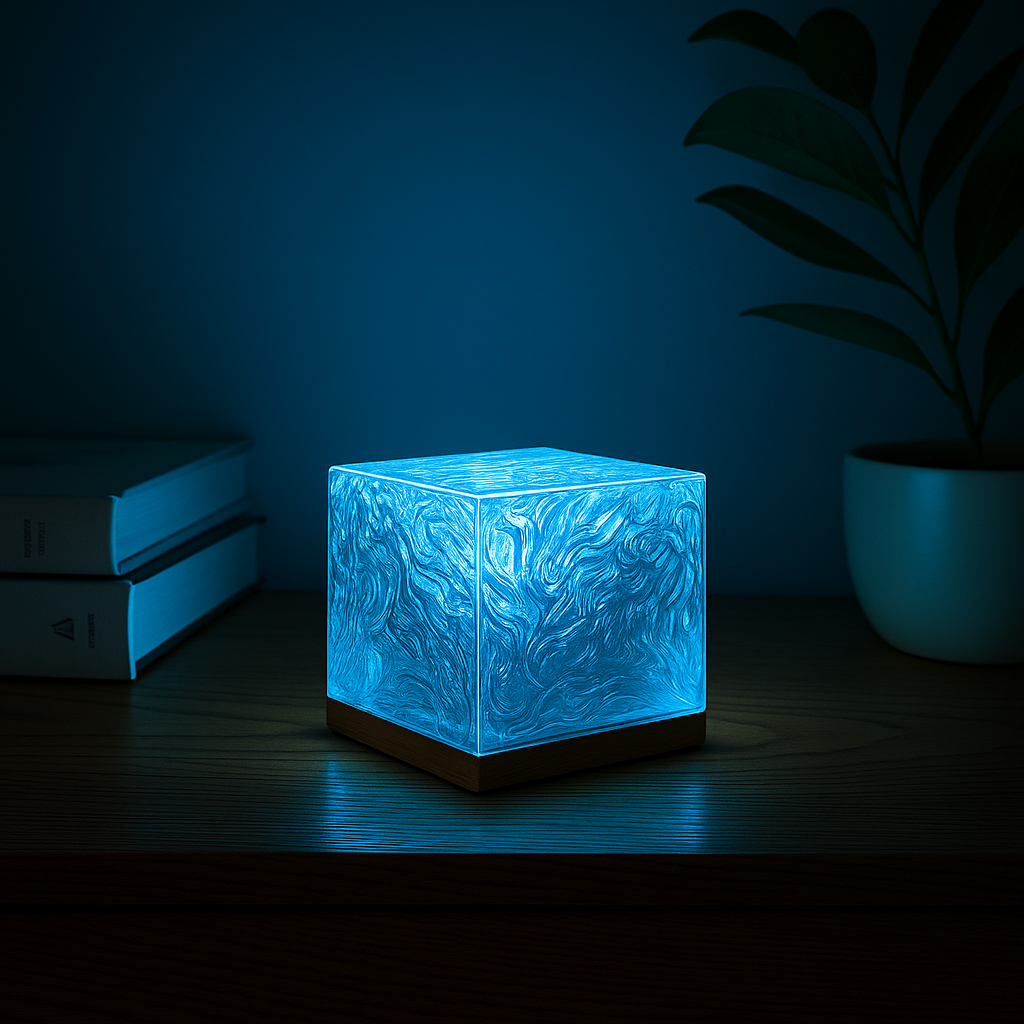 AURORA CRYSTAL CUBE