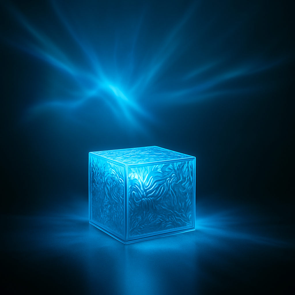 AURORA CRYSTAL CUBE