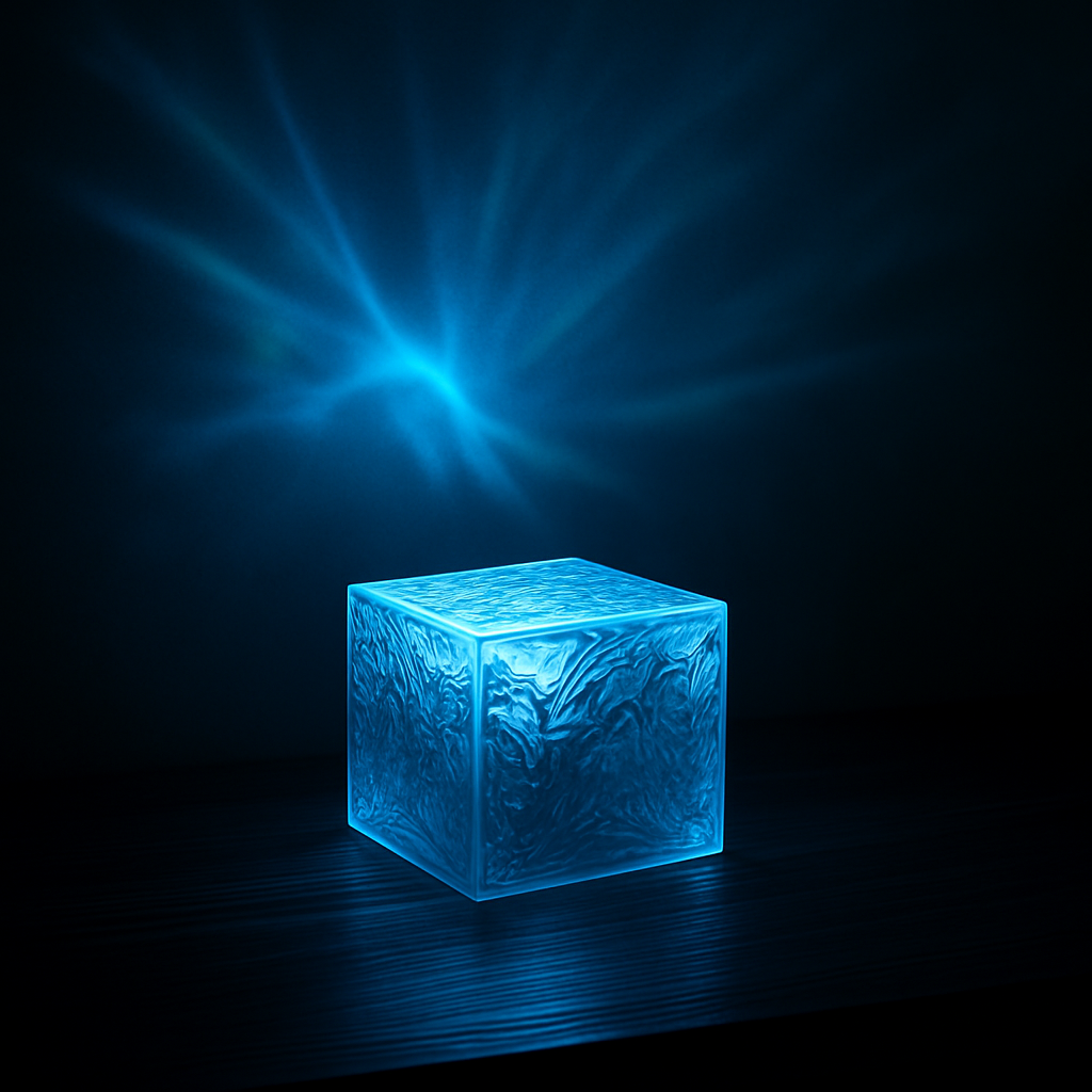 AURORA CRYSTAL CUBE