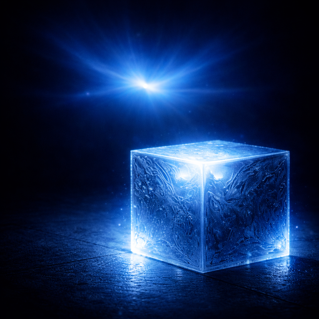 AURORA CRYSTAL CUBE